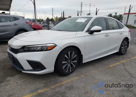 2022 Honda Civic Ex z USA, uszkodzony, nr VIN JHMFE1F79NX004373